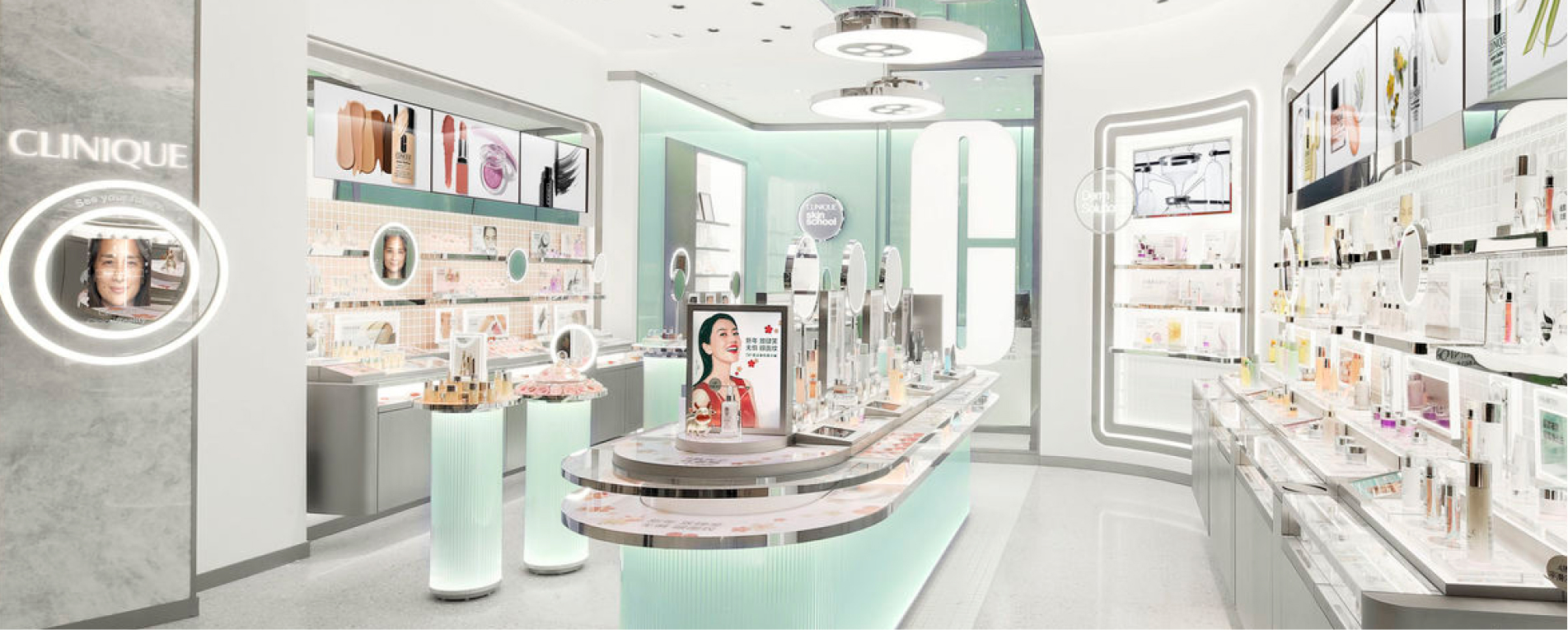 Interactive, in-store skincare solutions